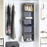 Shelves Hanging Closet Organizer Dark Gray
