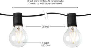 Waterproof LED Outdoor String Lights