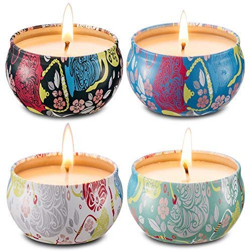 Scented Candles Set of 4