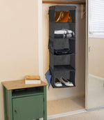 Shelves Hanging Closet Organizer Dark Gray